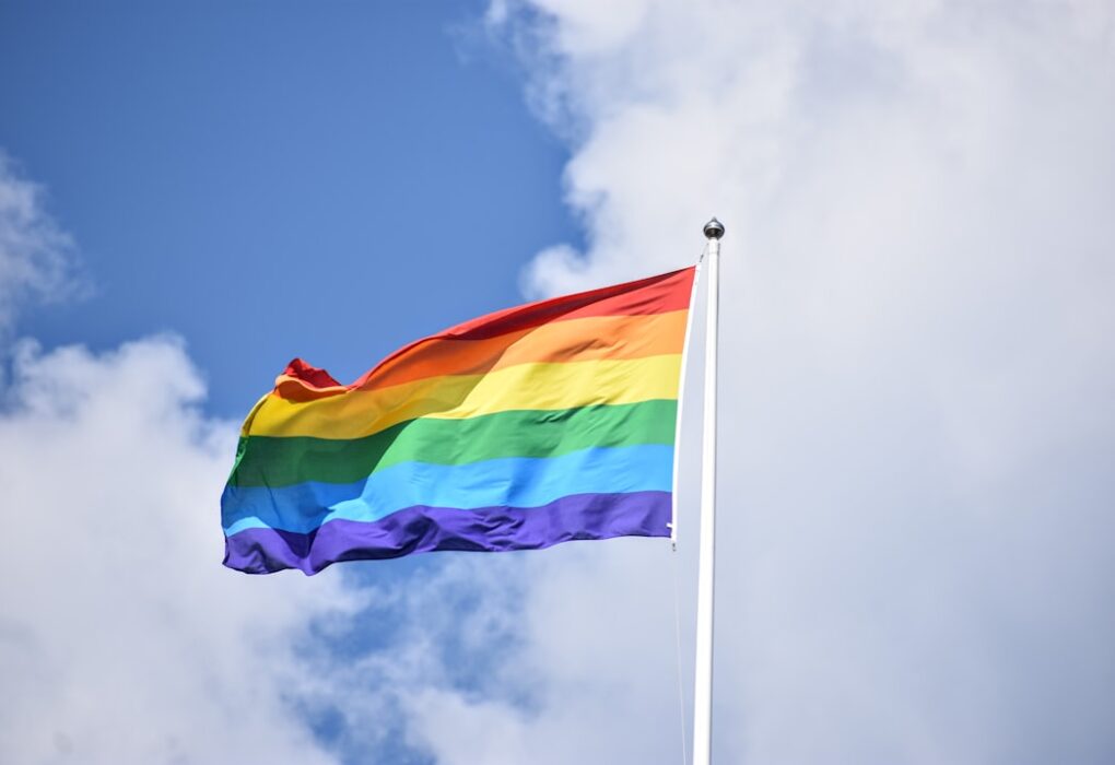 Photo Rainbow flag