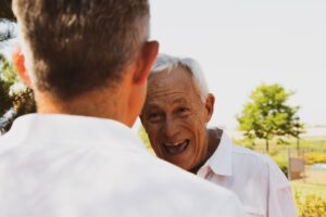 Photo Elderly couple