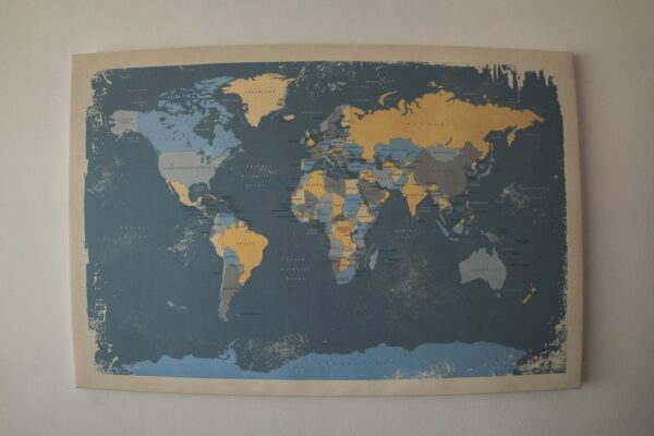 Photo World map