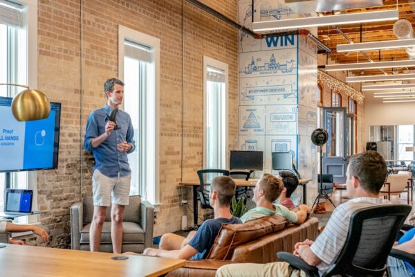 Photo Newsroom meeting