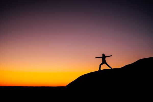 Photo Sunrise yoga