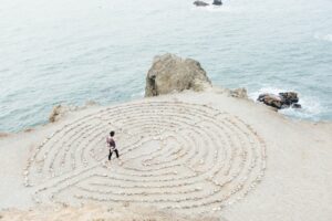 Photo Meditation cushion