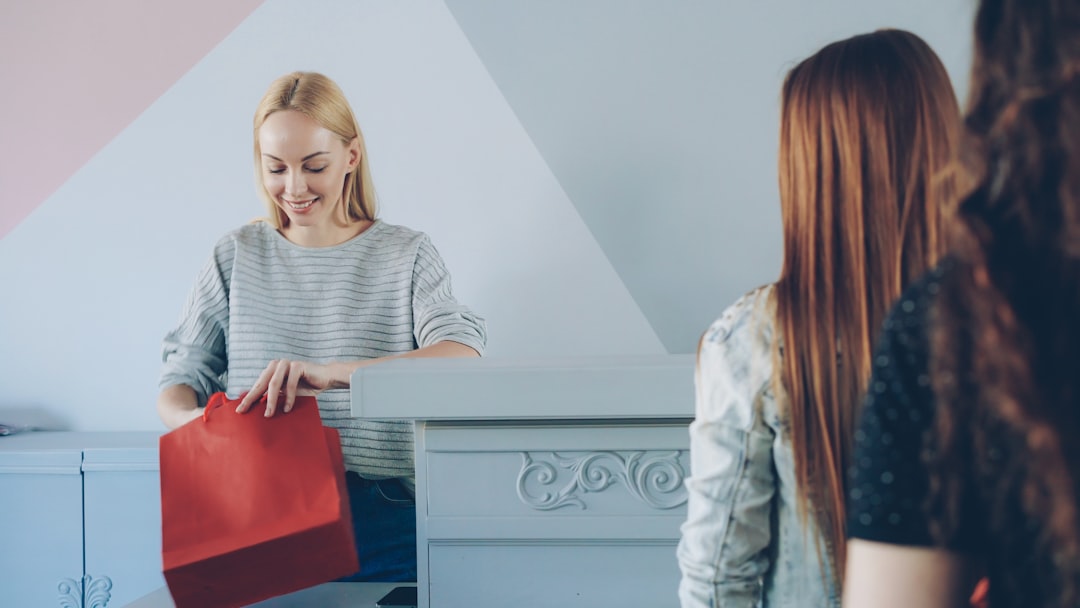 Photo Paying Customer